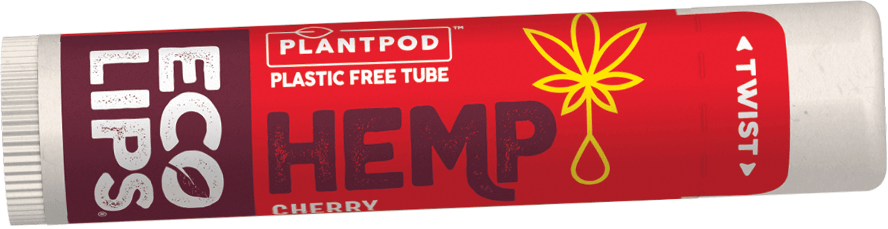 Eco Lips® Hemp Cherry Plant Pod
